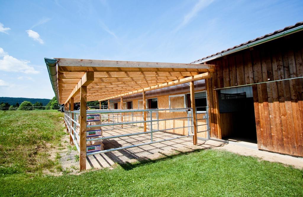 Pension Waldblick Bobrach Exterior photo